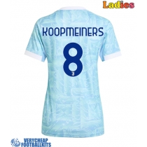 Juventus Teun Koopmeiners #8 Replica Away Shirt Ladies 2025-26 Short Sleeve